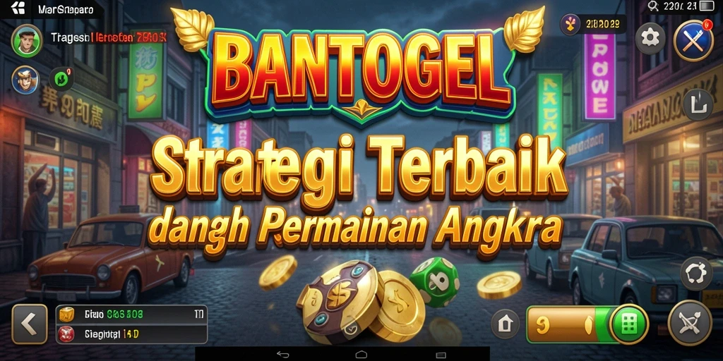 Screenshot menampilkan intensitas gameplay strategis BANTOGEL.