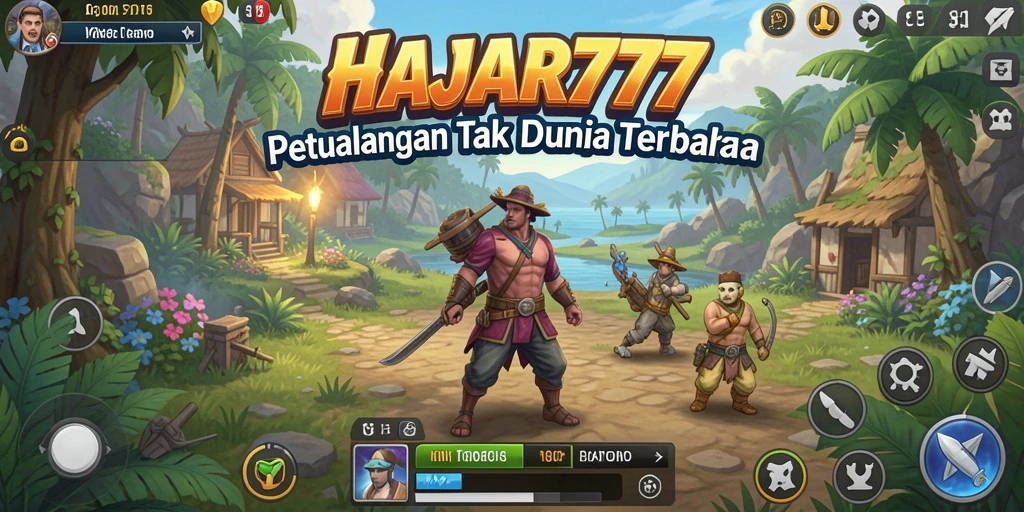 Gameplay HAJAR777 yang menakjubkan di dunia terbuka.
