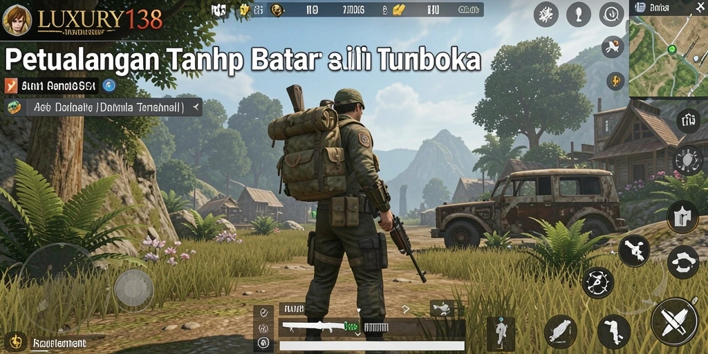 Screenshot gameplay menarik dari petualangan di dunia terbuka LUXURY138.
